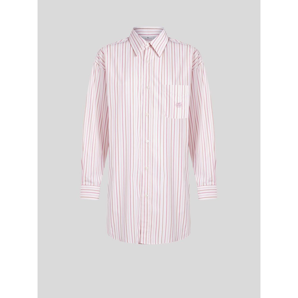 

РУБАШКА ИЗ ХЛОПКА GE01 ETRO, розовый