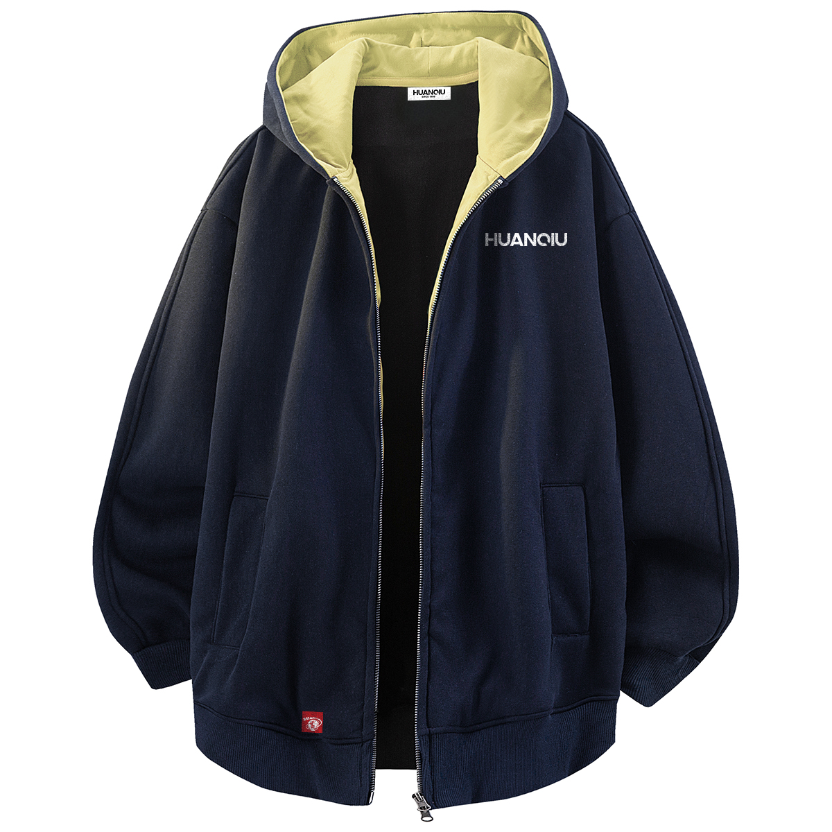 

Толстовка Unisex Hooded Thickened Heavyweight HUANQIU, темно-синий[heavyweight thickened upgraded]