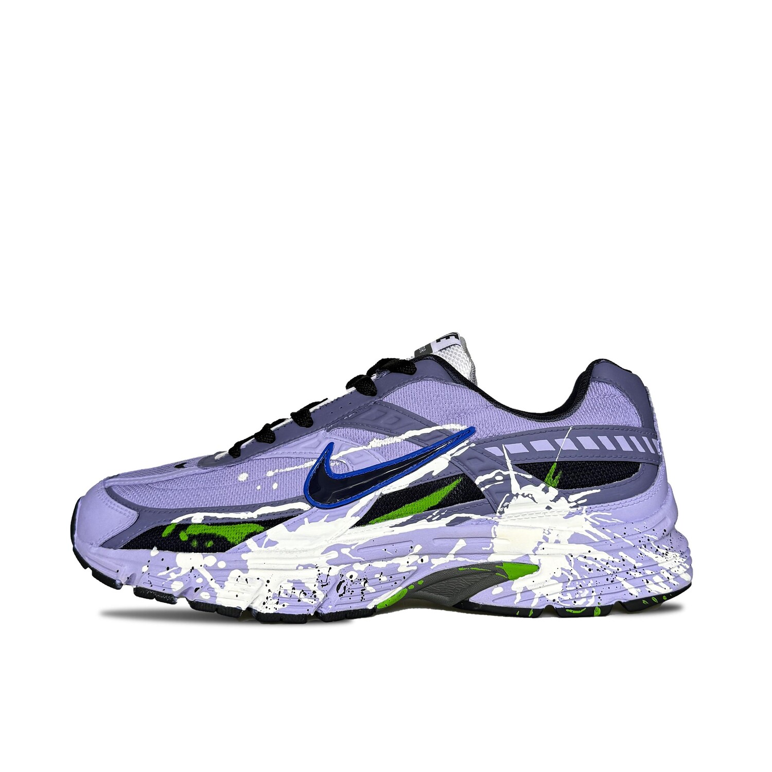 

Кроссовки для бега Initiator мужские с низким верхом фиолетовый/зеленый Nike