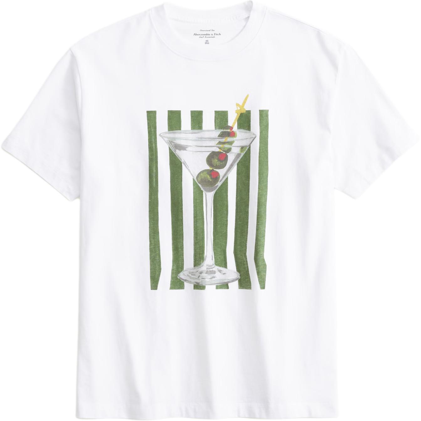 

Футболка женская Abercrombie＆Fitch, белый