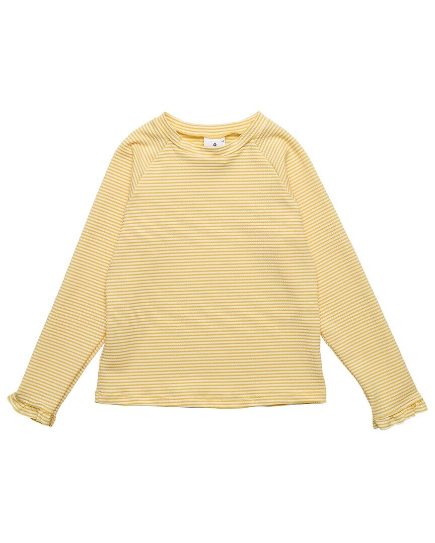 

Топ Snapper Rock Marigold Stripe Rash, желтый