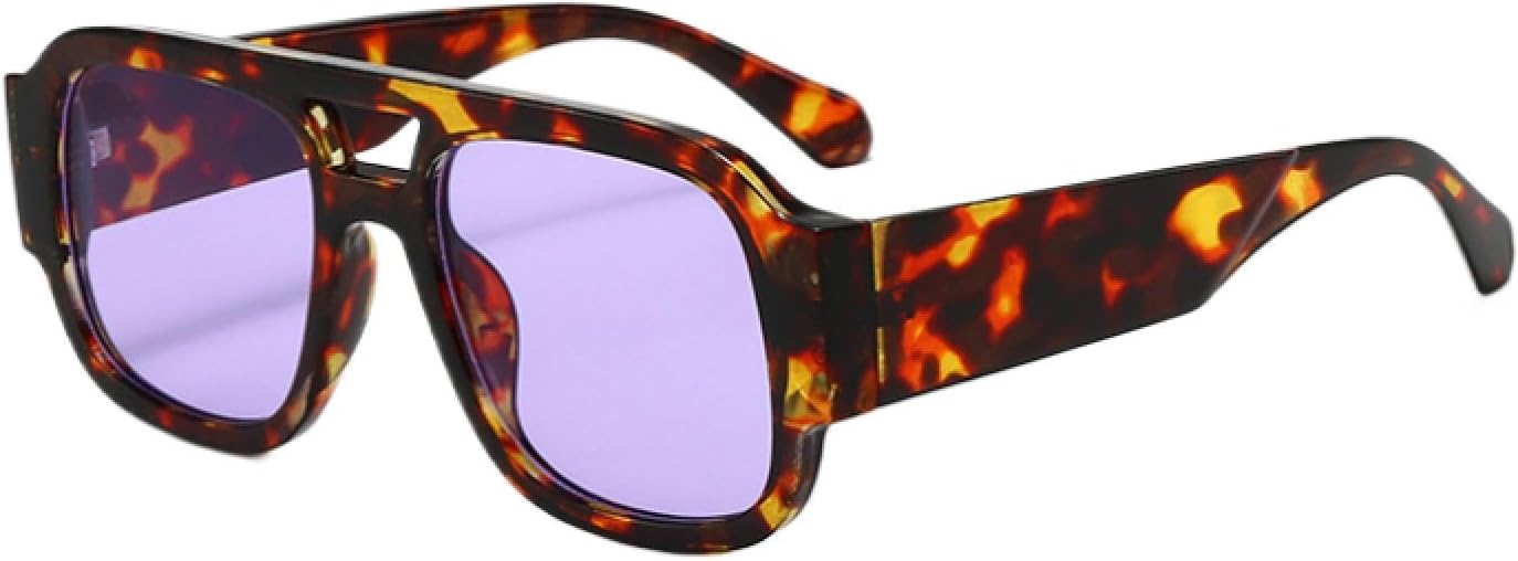 

Солнцезащитные очки с защитой от УФ-излучения UV400 | Большая оправа, двойные перемычки, широкие дужки | Для женщин и мужчин, для занятий спортом на открытом воздухе и вождения DSVIGF, 02