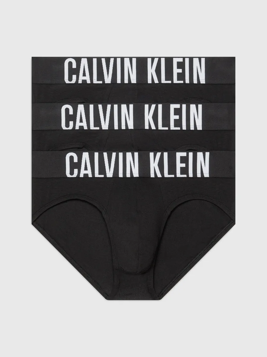 

Calvin Klein Underwear Hipster "HIP BRIEF 3PK" (в упаковке 3 шт.), с эластичным поясом с логотипом, черный