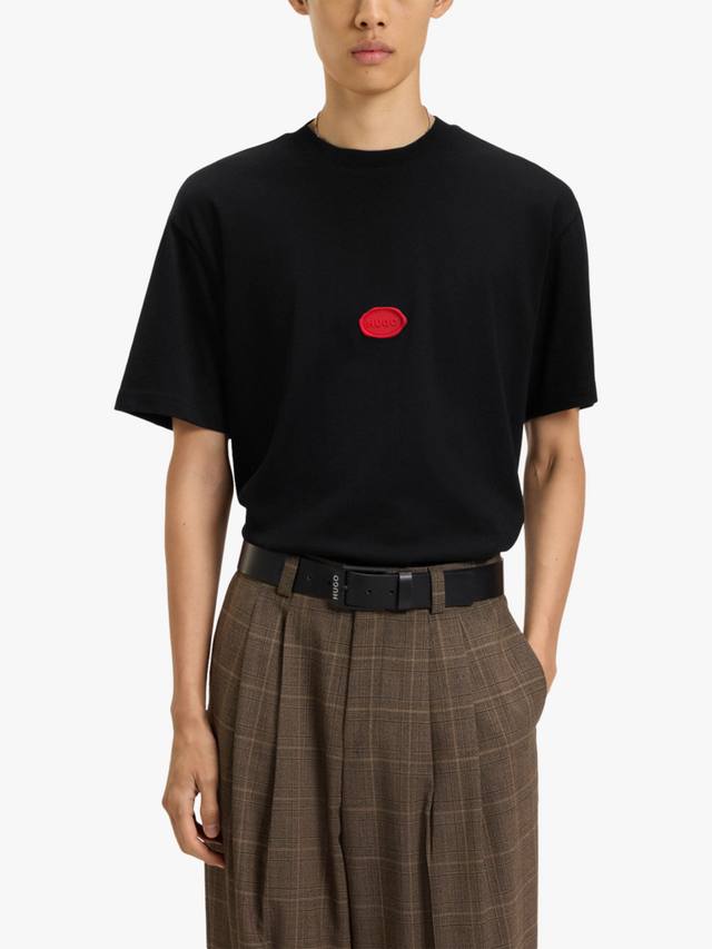 

Футболка с логотипом HUGO BOSS, Black