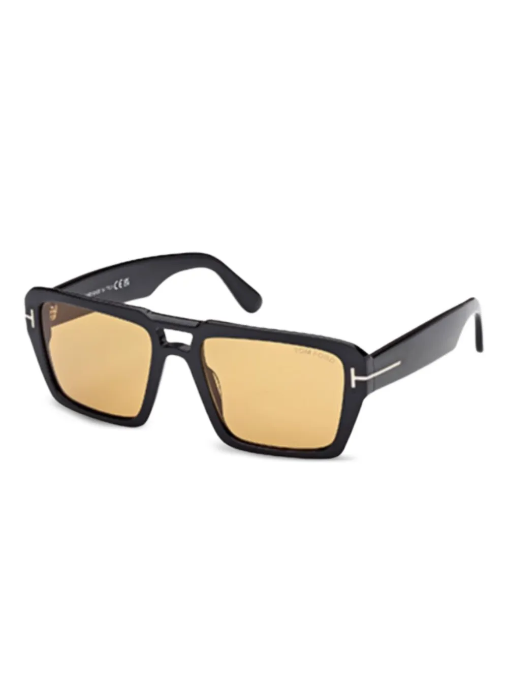 

Солнцезащитные очки в квадратной оправе TOM FORD Eyewear, черный
