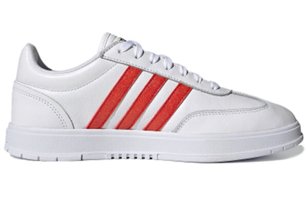 Кроссовки neo gradas красные Adidas, белый — фото 2
