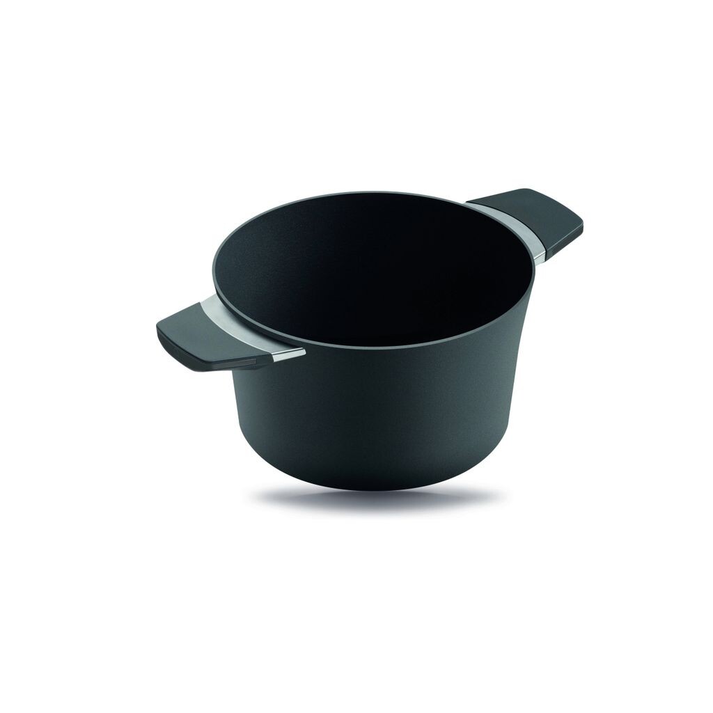 

37401 Кастрюля чугунная Squality, объем 4,0 л, 24 см, обезжиренная, антрацит, индукционная