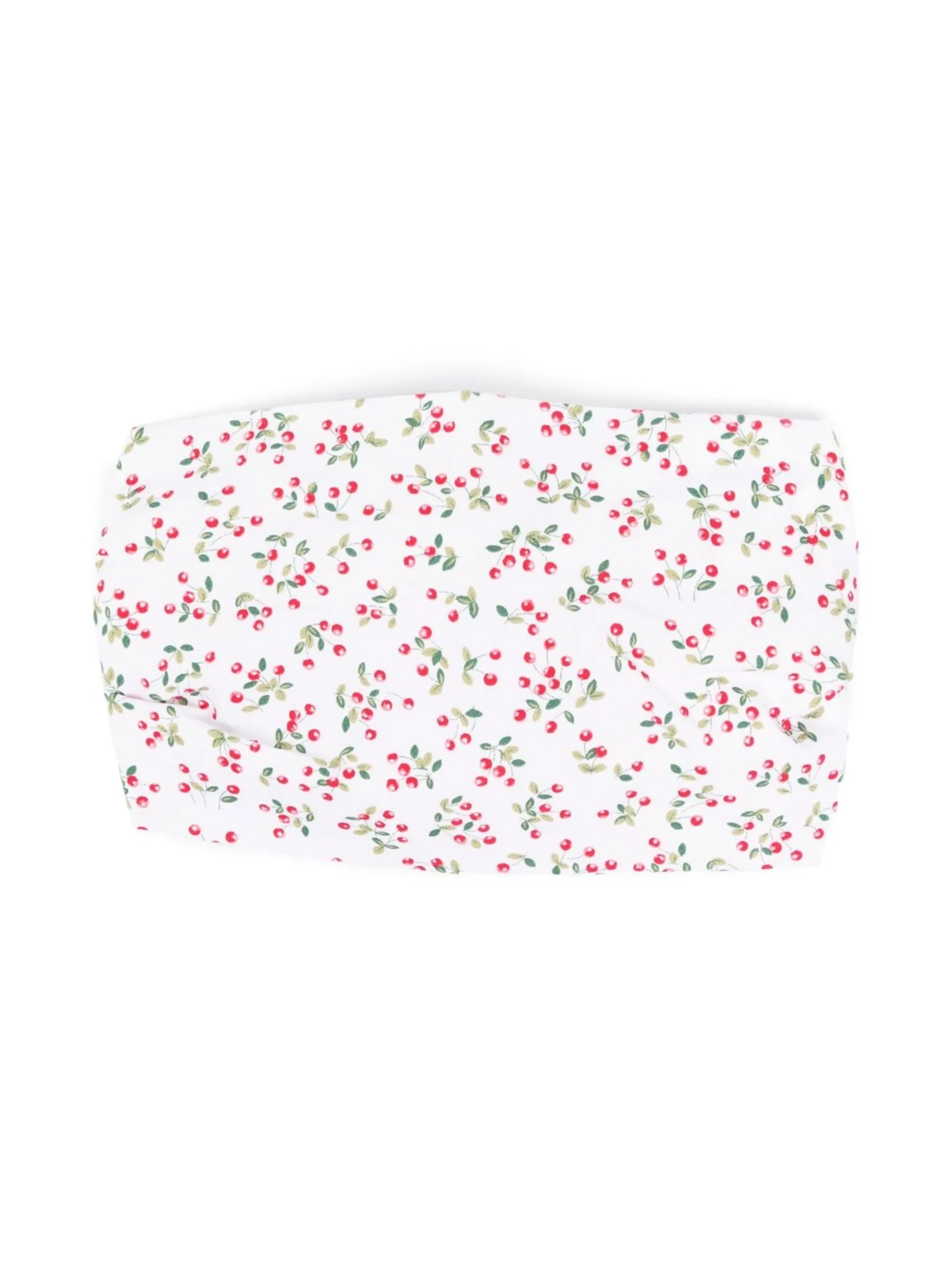 

Повязка на голову с цветочным принтом Mariella Ferrari, белый