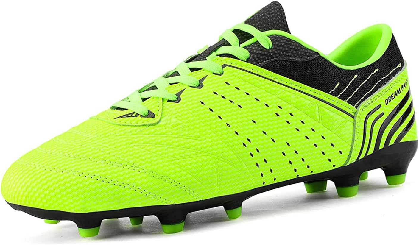 

Мужские спортивные легкие футбольные кроссовки DREAM PAIRS с шнуровкой для улицы, зеленый/черный