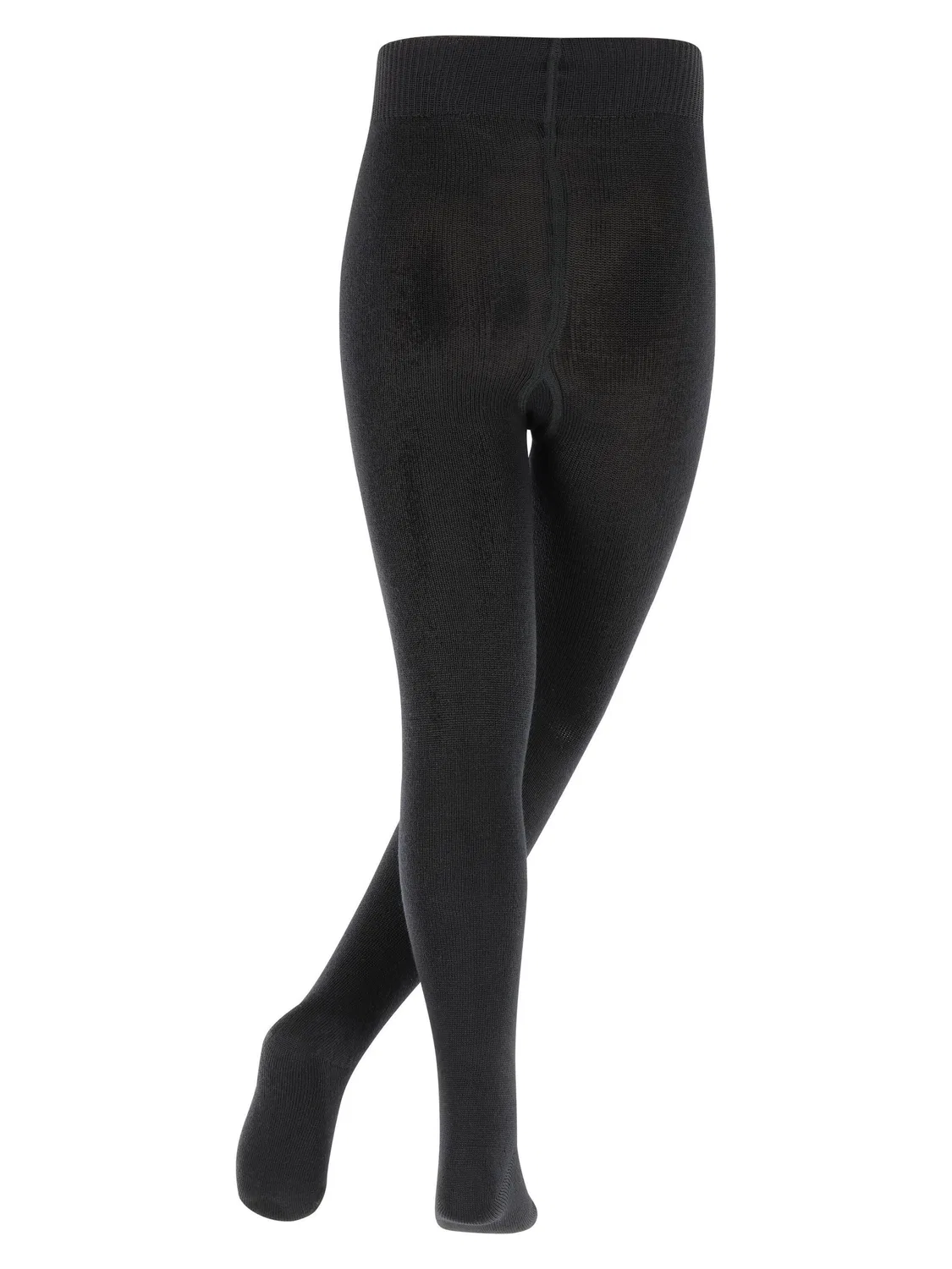 Колготки Falke Comfort Wool черного цвета — фото 2