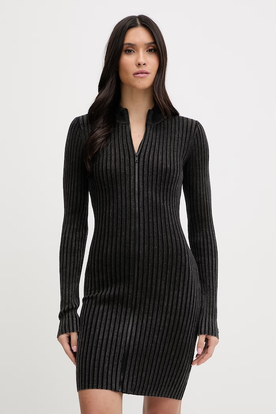 

Платье из шерстяной смеси Guess Originals, серый