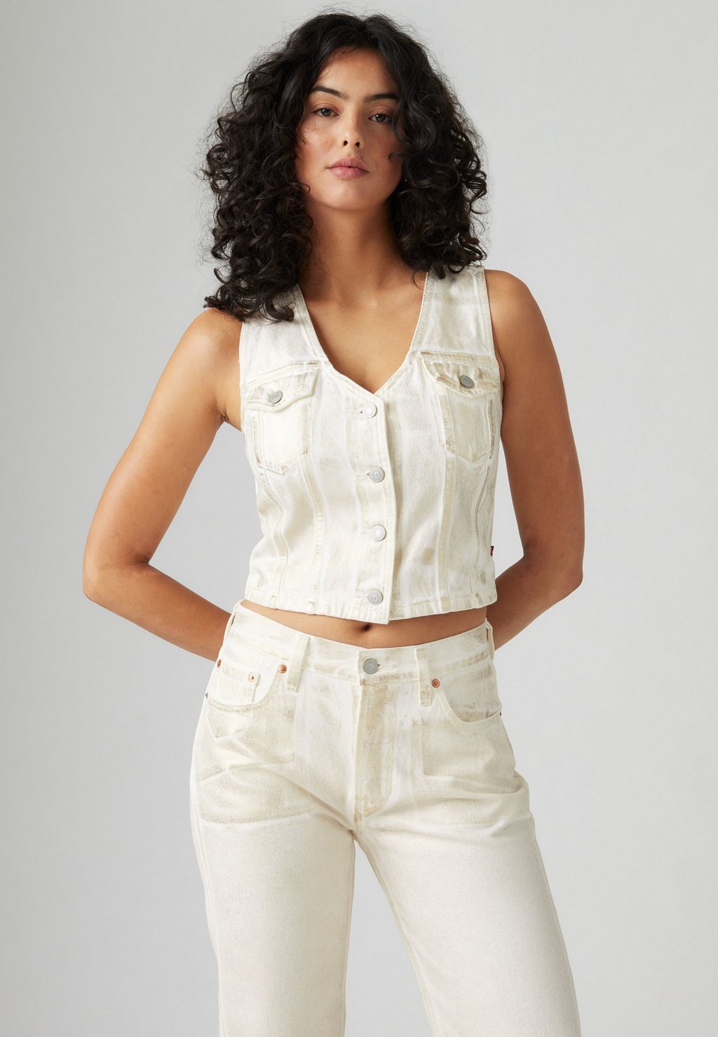 

Жилет BELLA CORSET Levi's, деним