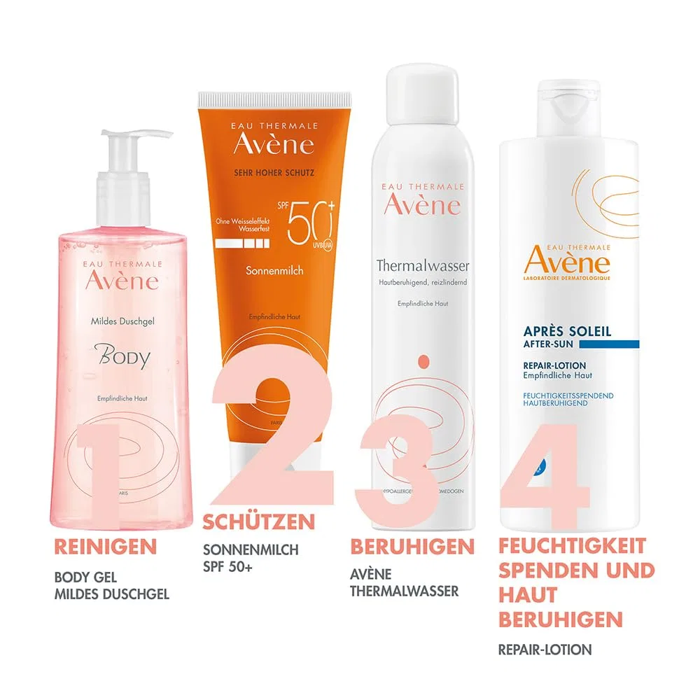Солнцезащитный лосьон SPF50+ от Avène Avene — фото 4
