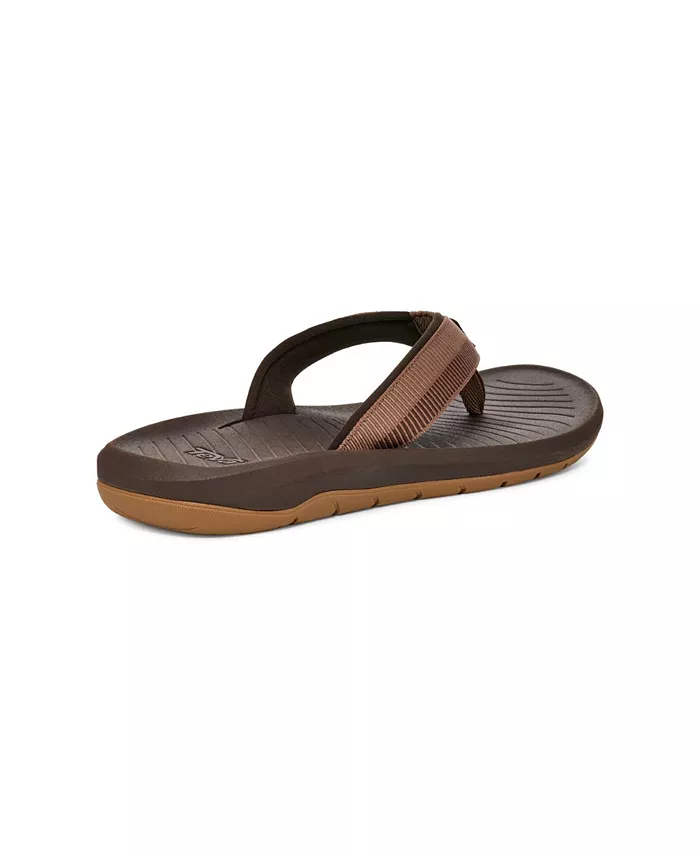 Мужские сандалии Hurricane Flip Flop Teva, коричневый — фото 4