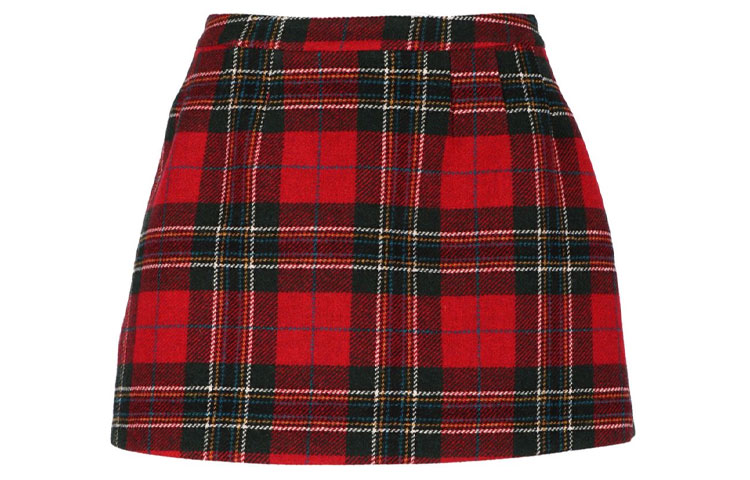 

RED VALENTINO Повседневная короткая юбка женская красная Moderate Short Others