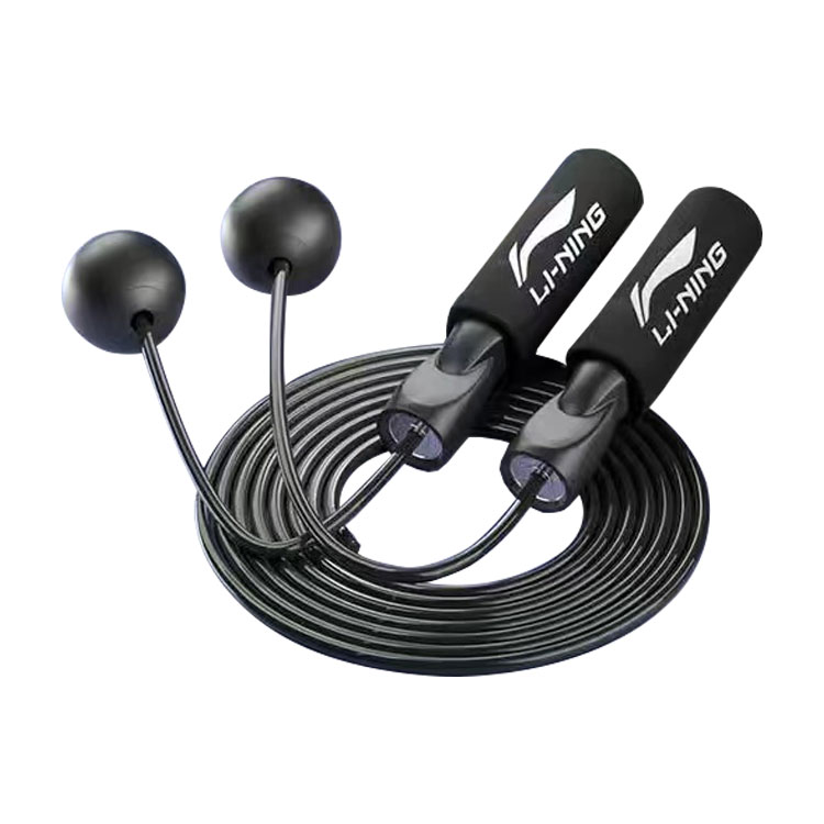 

LINING Скакалка для фитнеса взрослые материал троса pvc материал рукоятки pp foam примерно 2,9 м black