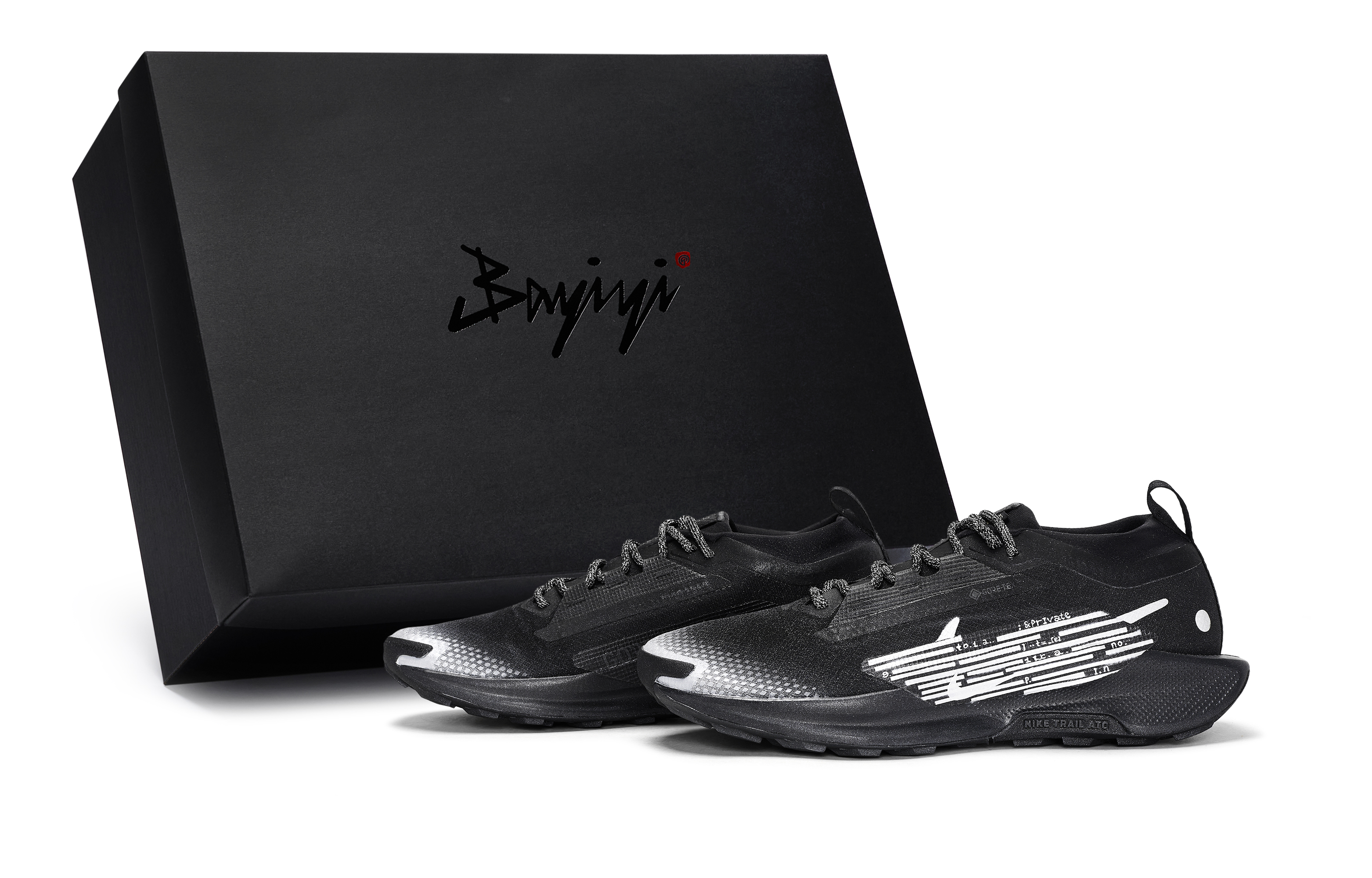 

Nike Кроссовки Pegasus Trail 5 с низким верхом, устойчивые к истиранию, мужские, черно-серебристые