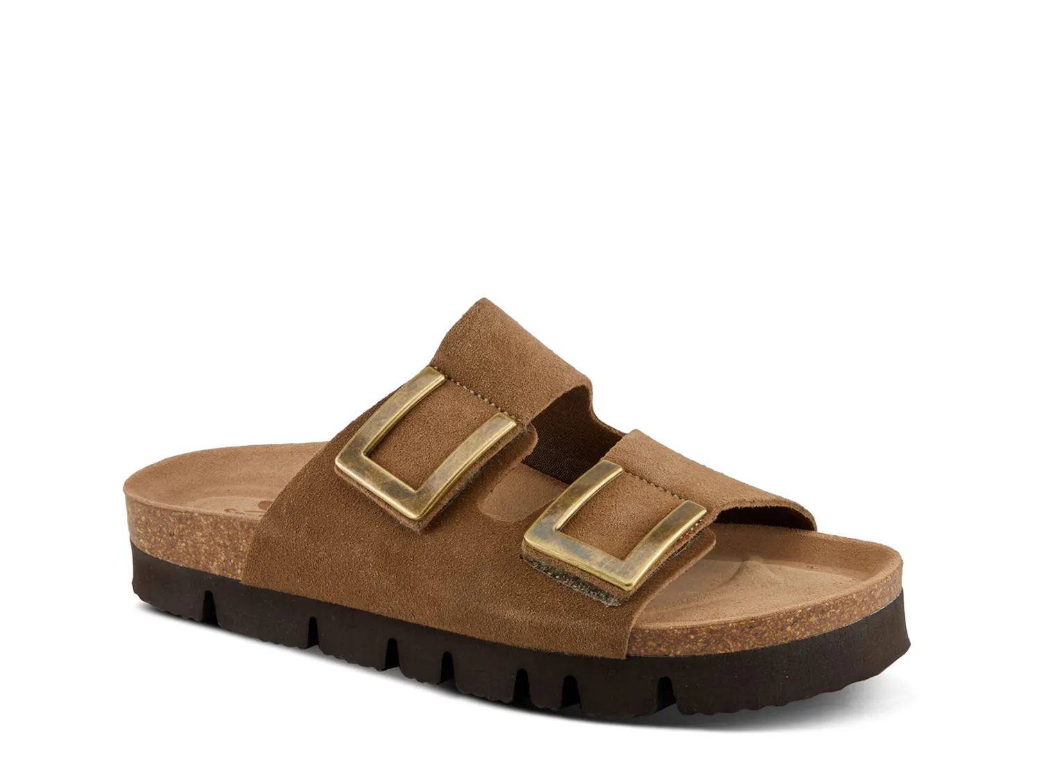 Сандалии Nesconset Wedge Sandal Spring Step, темно-коричневый