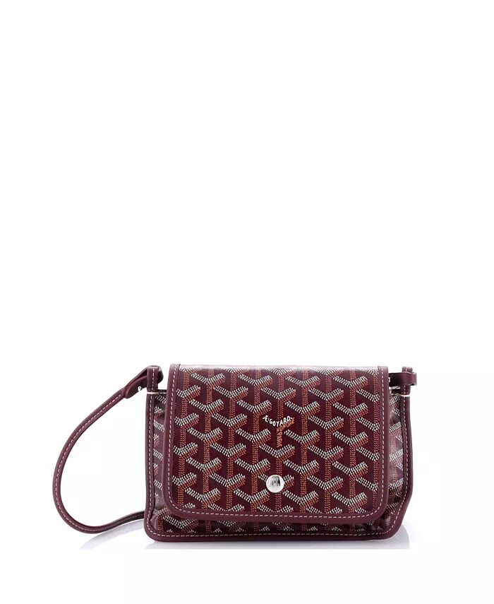

Кошелек-клатч Plumet из покрытого холста Pre-Owned Goyard, красный