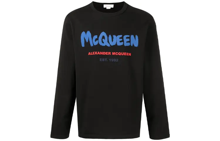 

Alexander McQueen Футболка мужская, черный