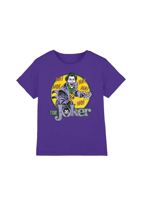 Футболка Cotton Soul Dc the joker print t-shirt, фиолетовый