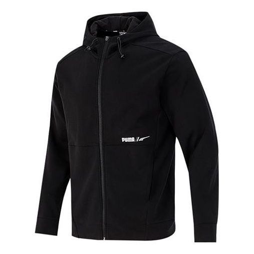 

Куртка full sleeve solid jacket 'black' Puma, черный