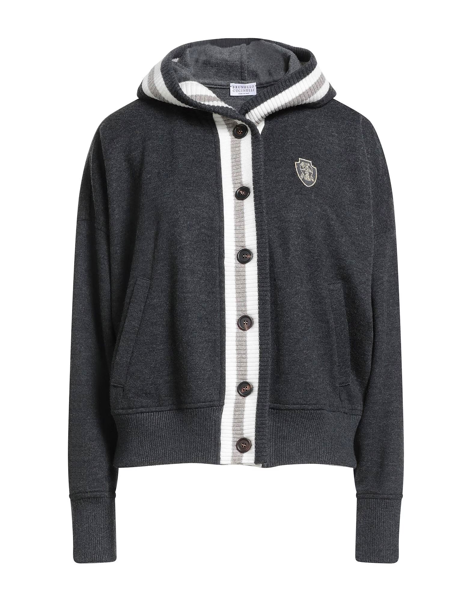 

Кардиган Brunello Cucinelli, угольно-серый