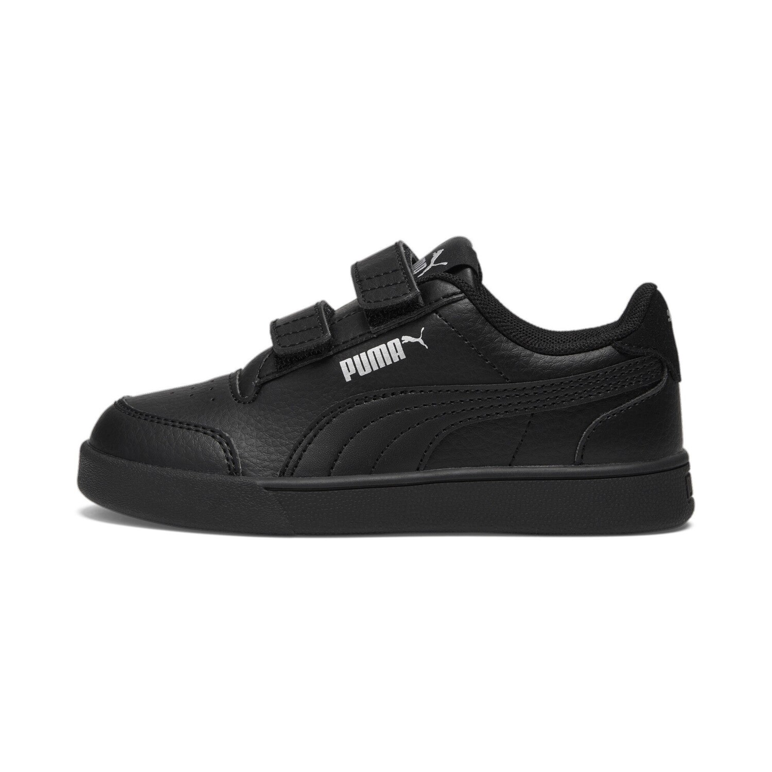 

Кроссовки PUMA Little Kids Shuffle, цвет Black/Black/Silver