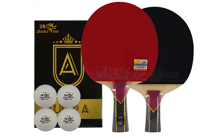 

Ракетка для настольного тенниса DOUBLEFISH All Wood DOUBLE FISH, shakehand grip+penhold grip