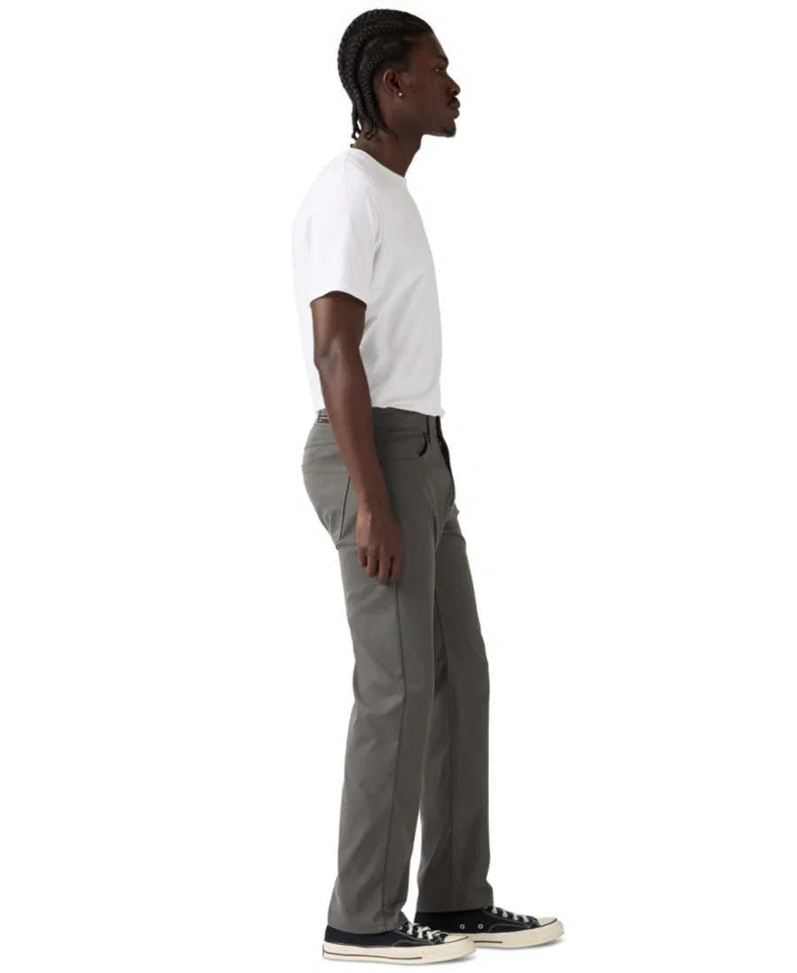 Мужские прямые брюки 514 Straight Tech Pants Levi'S, серый — фото 4