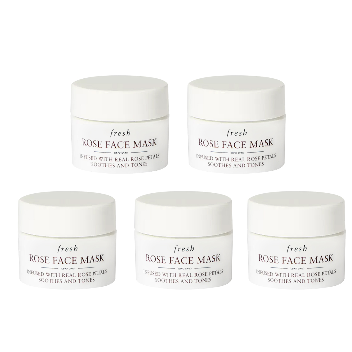 

Fresh Розовые маски для лица успокаивающие, подтягивающие, увлажняющие для всех типов кожи