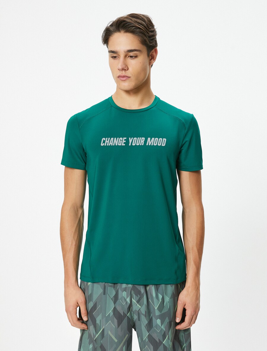 

Классическая футболка Koton Shirt, зеленый