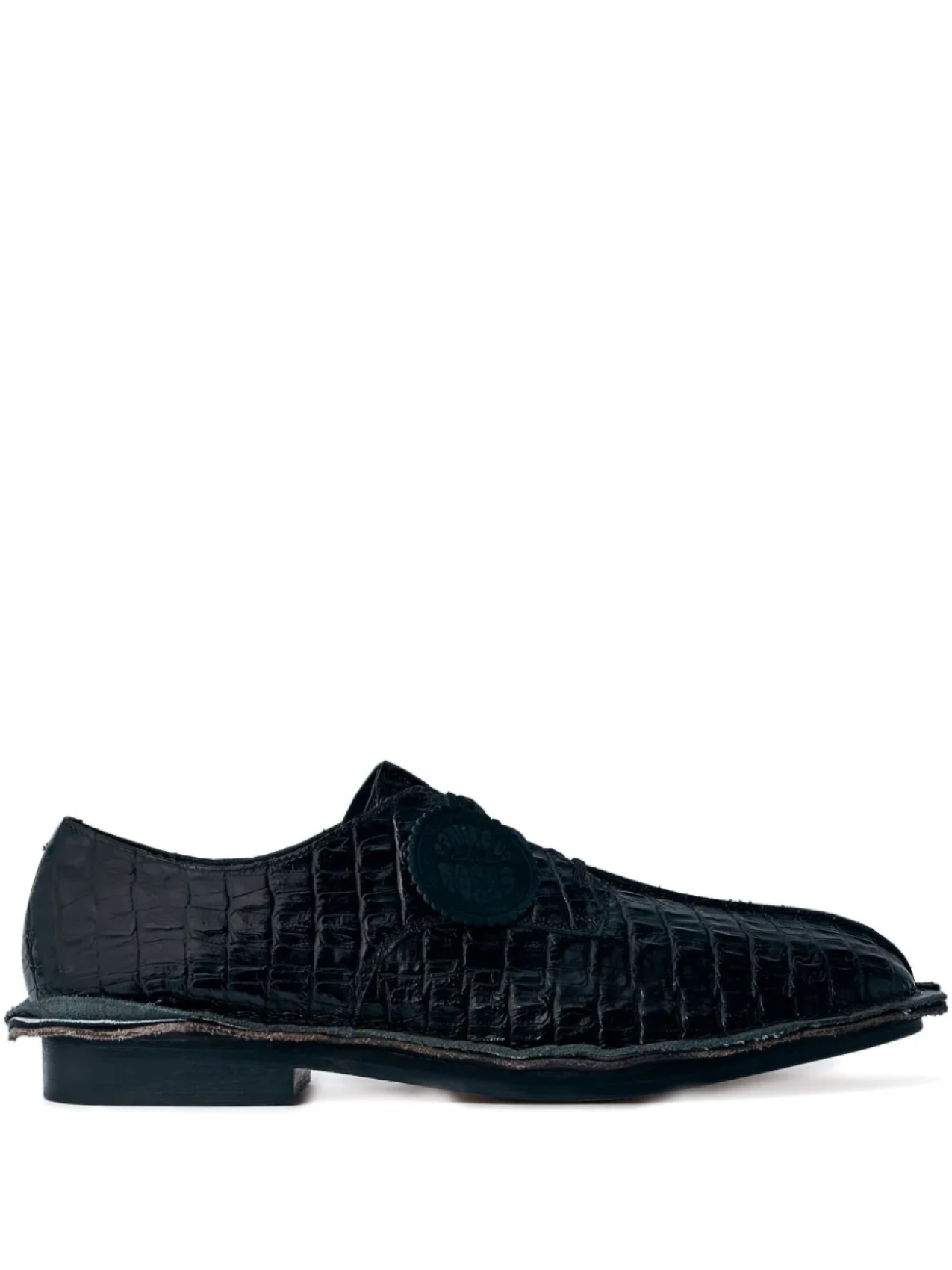 

Дерби с тиснением под крокодила X Clarks Martine Rose, черный