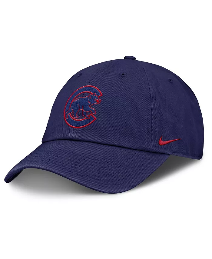

Женская регулируемая кепка Chicago Cubs Club в синем цвете Nike