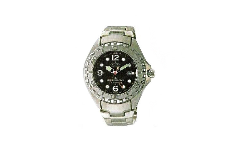 

CITIZEN Солнечные кварцевые часы с титановым ремешком 42 мм мужские часы Black Dial