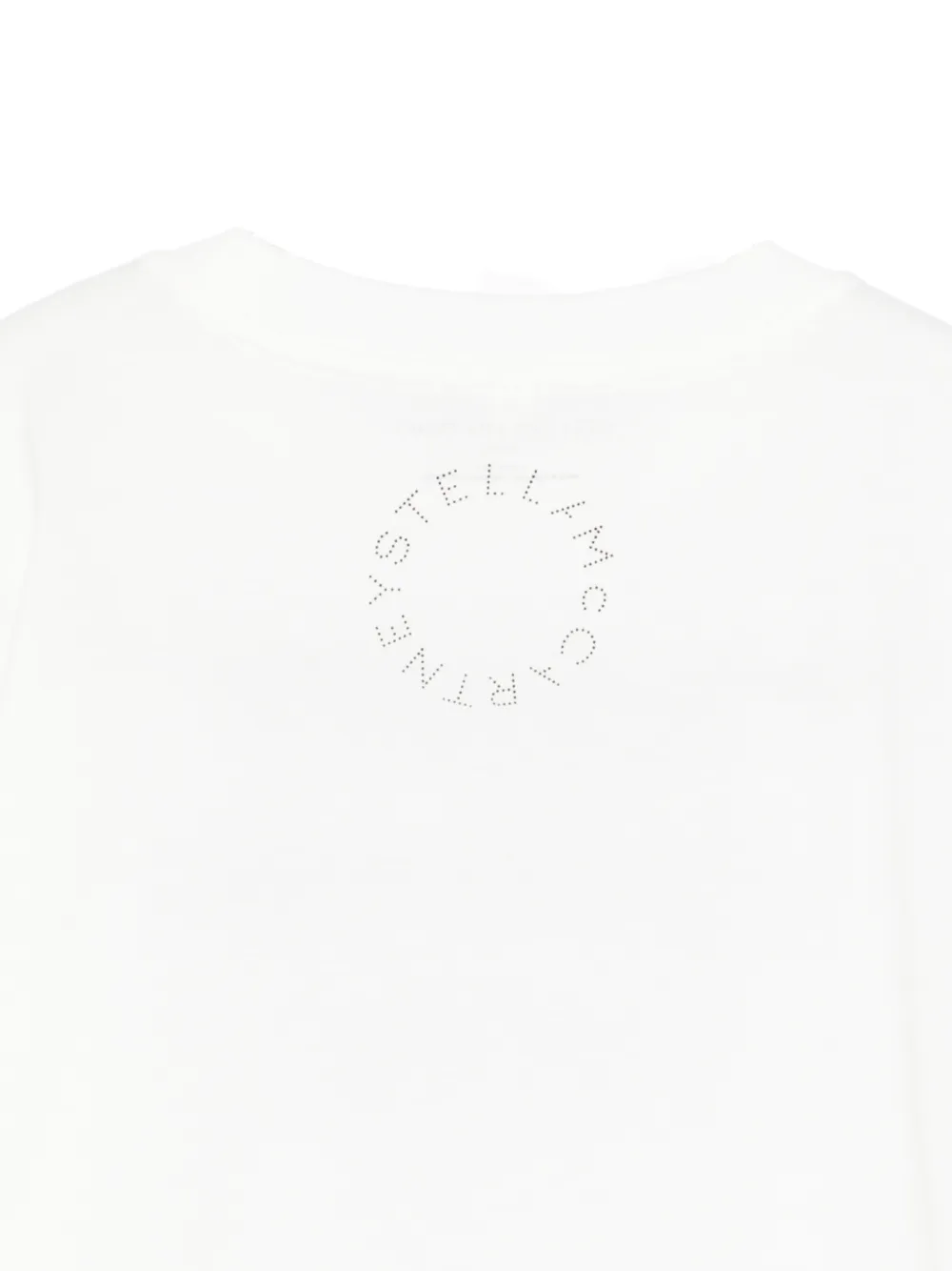 Футболка с короткими рукавами и принтом Stella Mccartney Kids, белый — фото 3