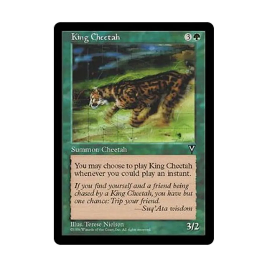 

CCG Королевский гепард (К), MTG - Visions