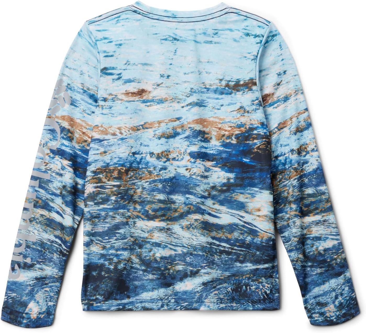 Columbia Boys Super Terminal Tackle Long Sleeve, Carbon Deepsea Fade — фото 2