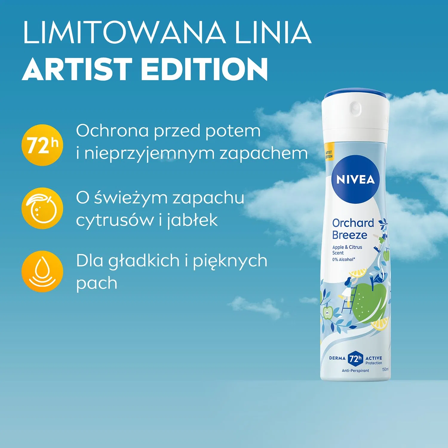 Антиперспирант-спрей «Fruity Delight» 150 мл от NIVEA Nivea — фото 3