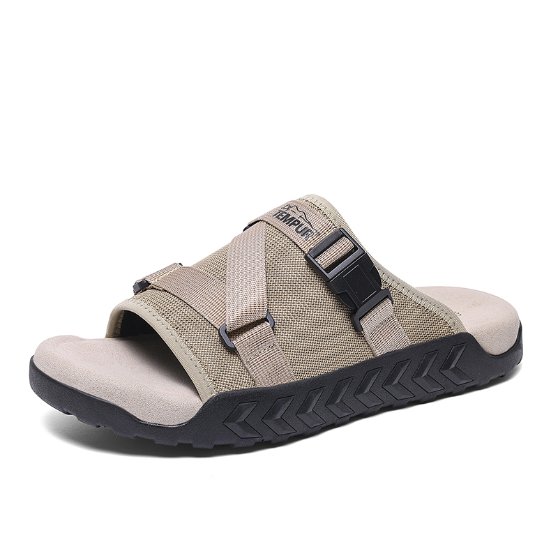 

Тапочки-слайды мужские абрикосовые TEMPUR, Apricot
