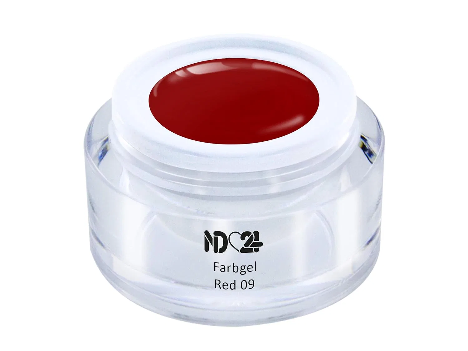 UV/LED гель-лак Gel Red 09, 5 мл Nd24 Naildesign
