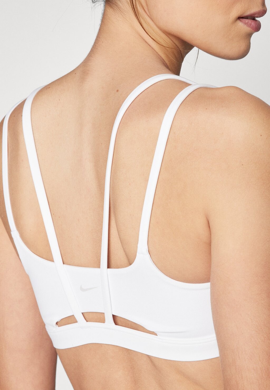 

Спортивный бюстгальтер для легких видов спорта Zenvy Strappy Womens Light Support Padded Bra Nike, белый