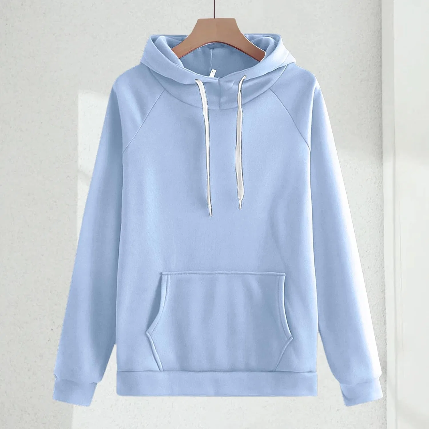 Спортивный костюм оверсайз худи и джоггеры, Generic, Sky Blue — фото 4