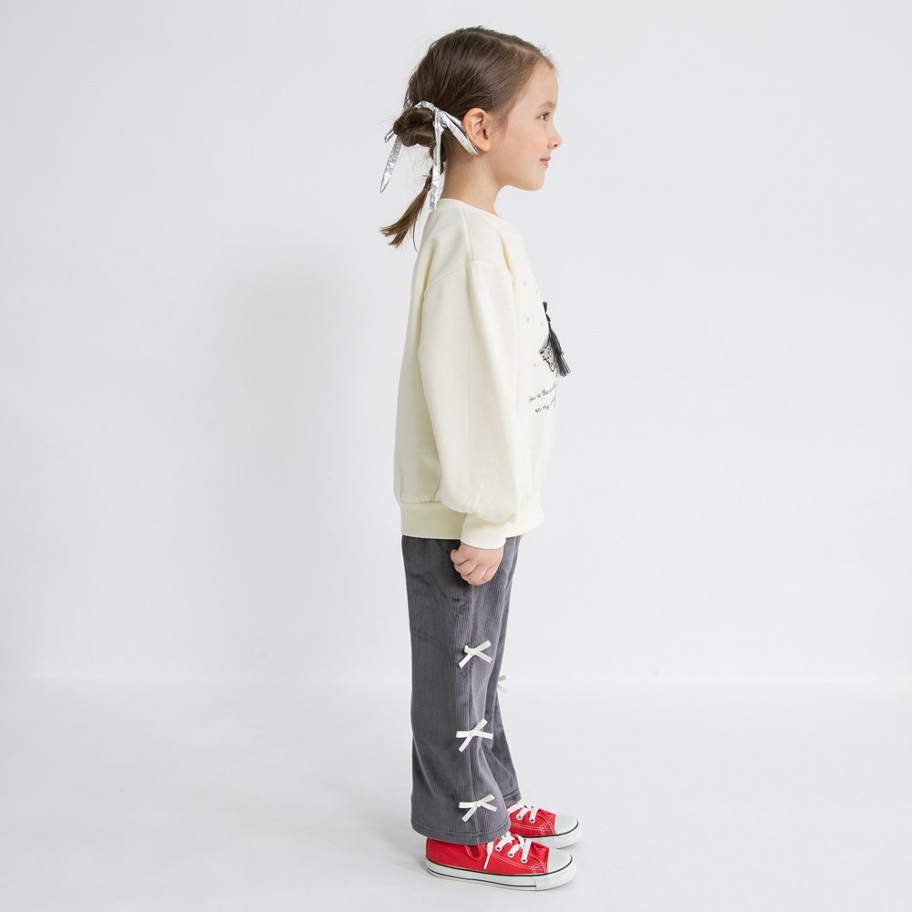 Брюки с флисовой подкладкой и боковой лентой Branshes, Charcoal Gray — фото 4