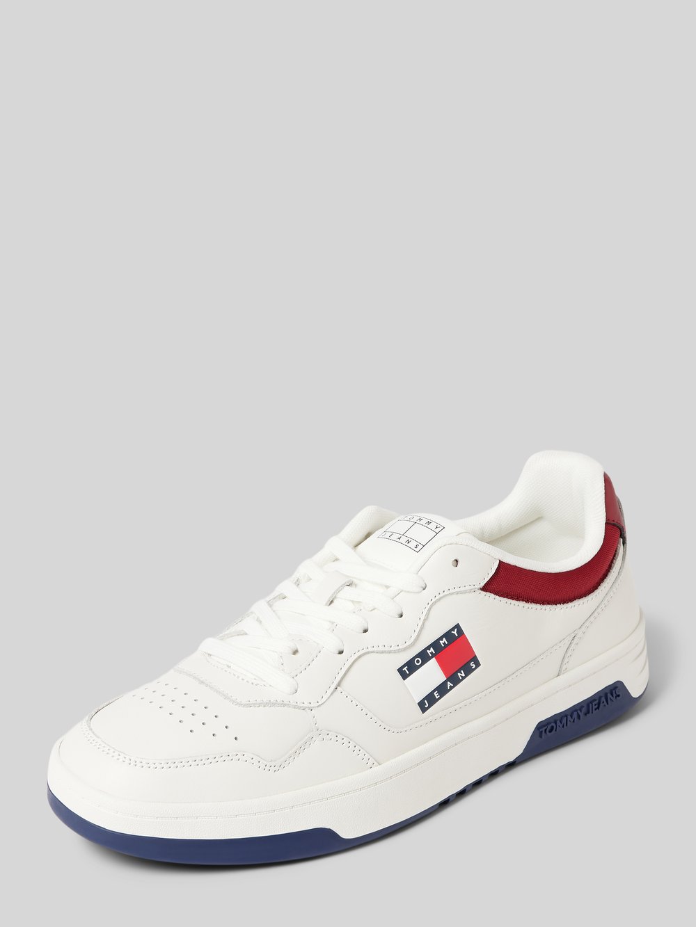 

Кожаные кроссовки с этикеткой Tommy Jeans, белый