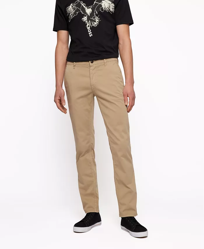 

BOSS Брюки мужские Slim-Fit Hugo Boss, коричневый