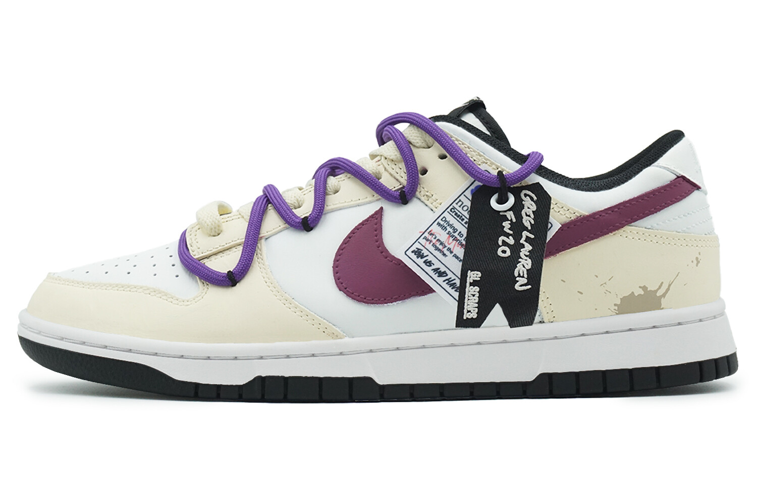 

Кроссовки Nike Dunk Skateboarding Shoes Women's Low-top Beige, цвет Apricot
