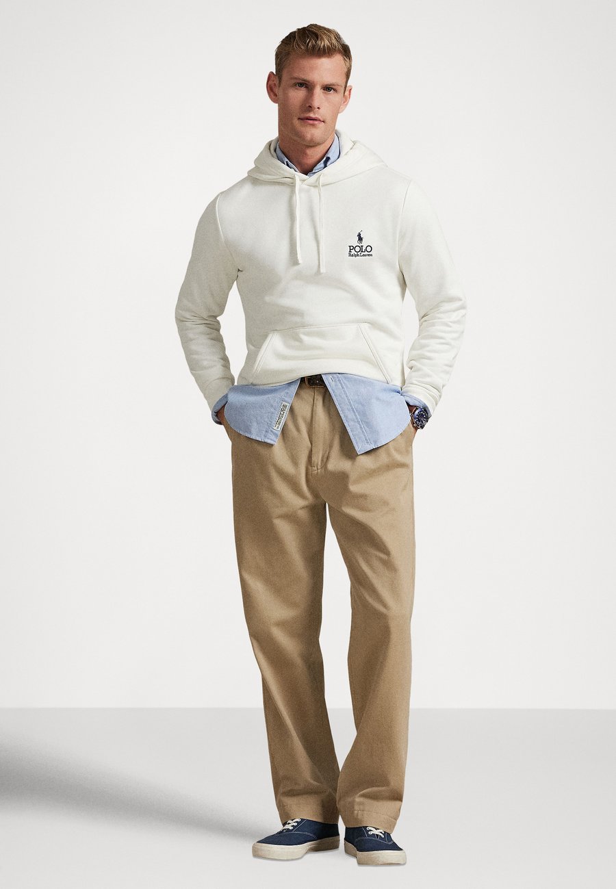 Худи Polo Ralph Lauren LOGO FLEECE HOODIE, Deckwash White/White — фото 2
