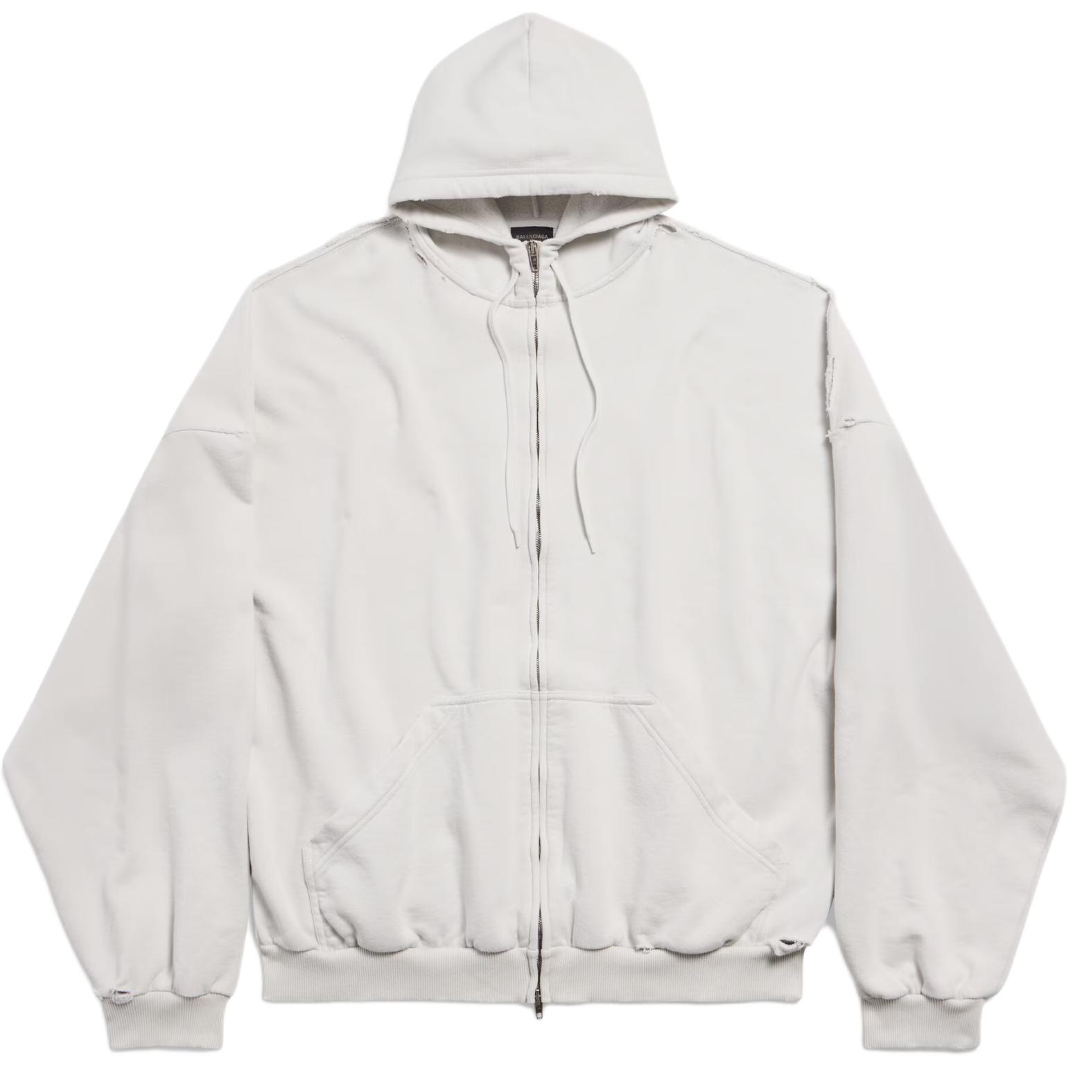 

Balenciaga Худи с логотипом, Dirty White