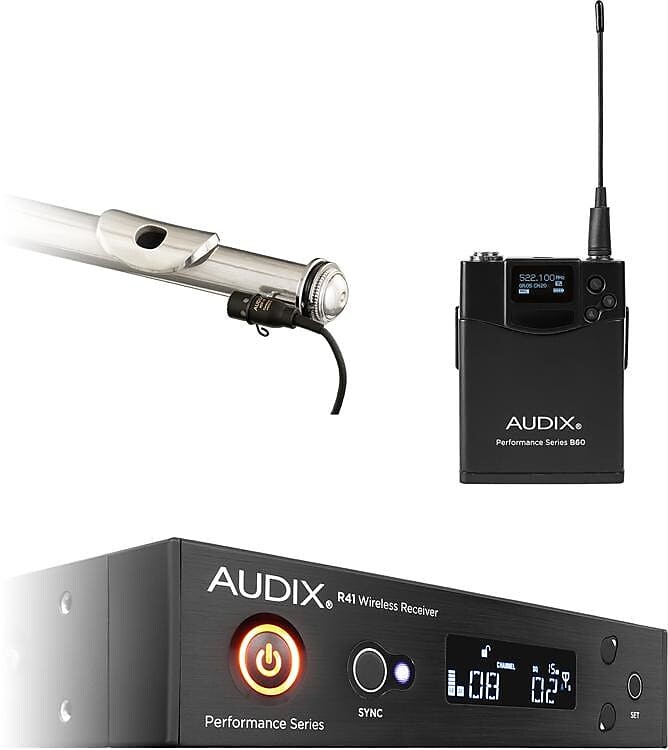 

Беспроводная микрофонная система Audix AP41 FLUTE Wireless Instrument Microphone System (A Band, 522-554 MHz)